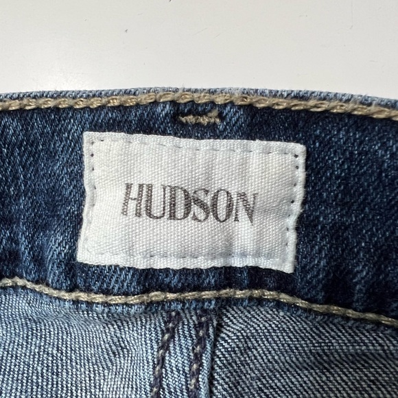Hudson Distressed Blue Jeans in Excellent Used Condition. - Picture 8 of 9
